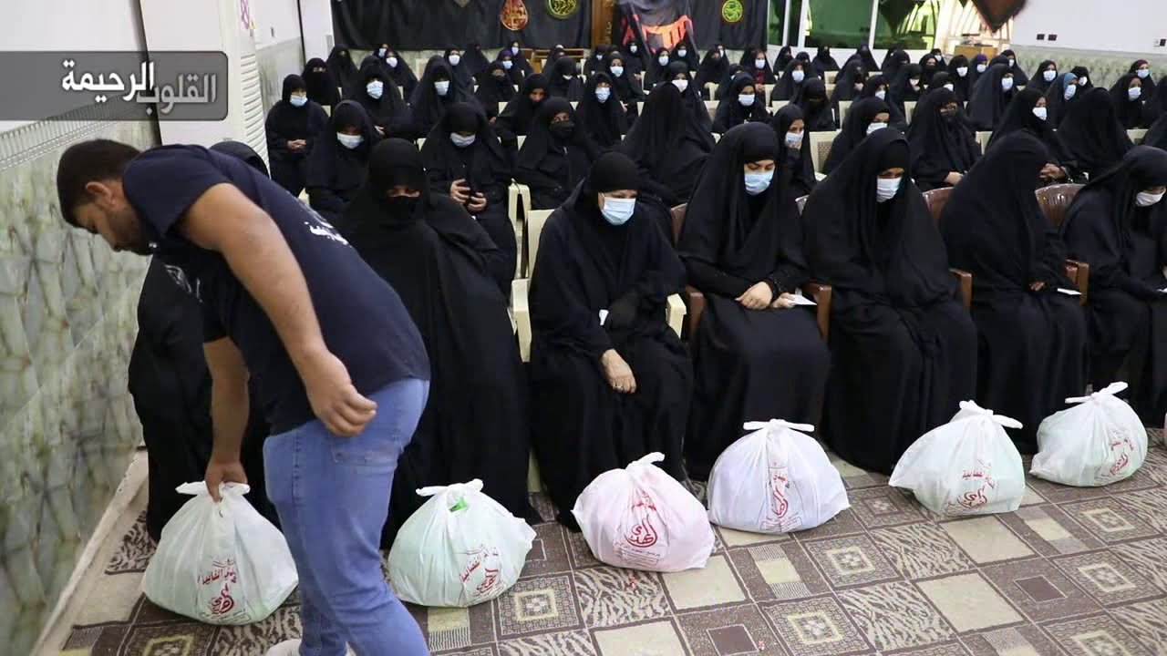 القلوب الرحيمة – الحلقة 366 – توزيع مواد غذائية و مساعدات مالية لعوائل الايتام و المعوزين