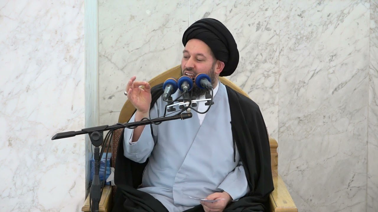 خطبة الجمعة – السيد أحمد الشيرازي – الإمامة على لسان الإمام الأعظم