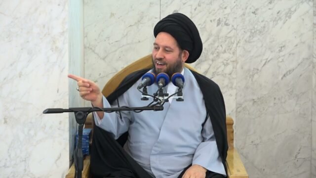 خطبة الجمعة – السيد أحمد الشيرازي – الدعاء والعمل لأهل البيت لا لنا