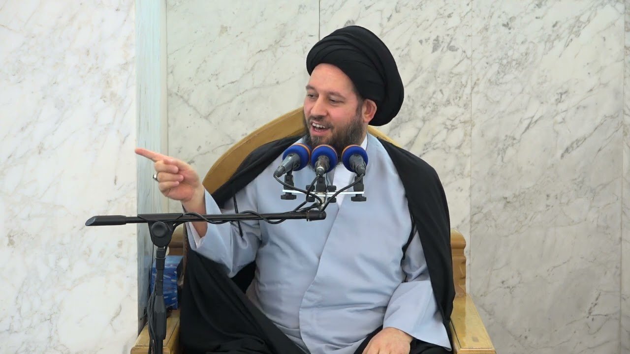 خطبة الجمعة – السيد أحمد الشيرازي – الدعاء والعمل لأهل البيت لا لنا
