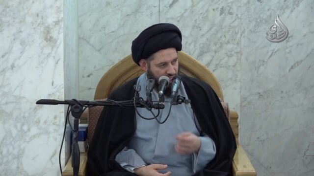 خطبة الجمعة – السيد  أحمد الشيرازي – الشعارات الدينية
