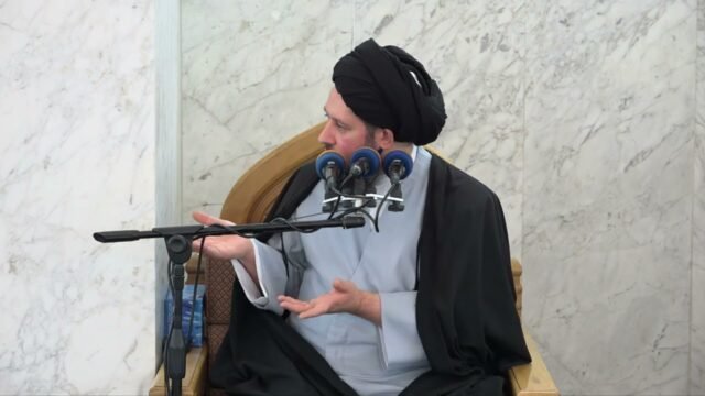 خطبة الجمعة – السيد أحمد الشيرازي – المؤمن لا يكتب عليه الذنب