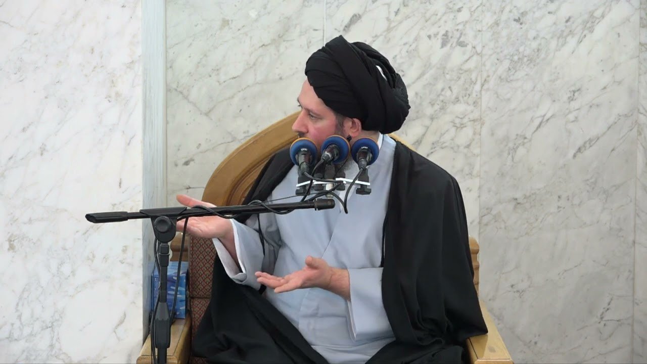خطبة الجمعة – السيد أحمد الشيرازي – المؤمن لا يكتب عليه الذنب