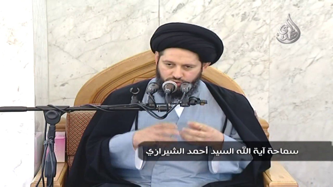 خطبة الجمعة – السيد أحمد الشيرازي – الهجوم على الشعائر الحسينية