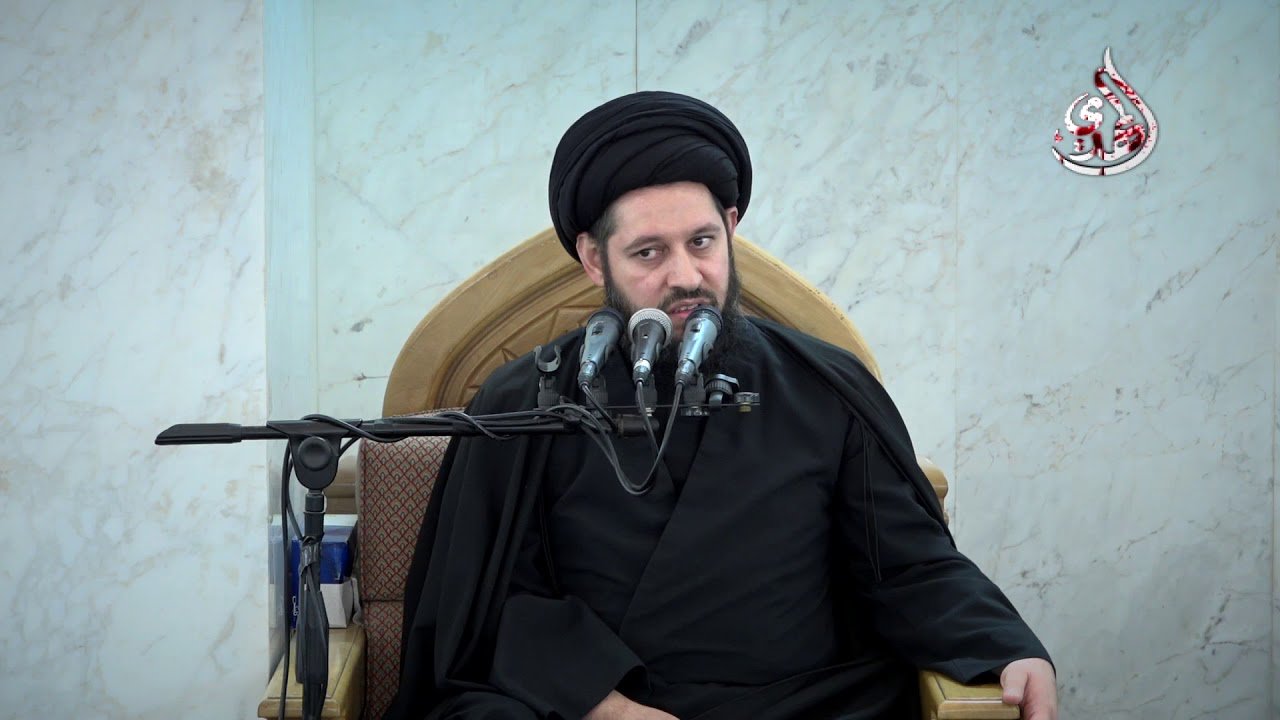 خطبة الجمعة – السيد أحمد الشيرازي –  حمل الراية الحسينية