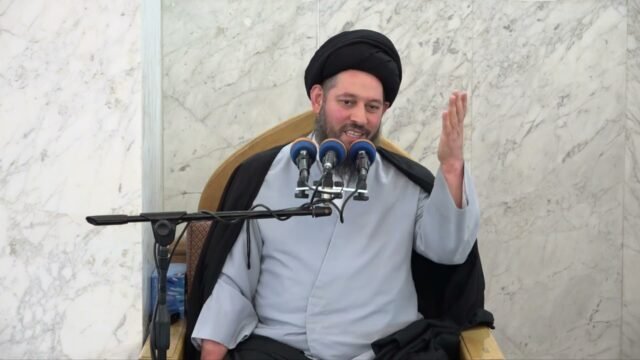 خطبة الجمعة – السيد أحمد الشيرازي – لاتتجنّب فقط ، بل إبتعد