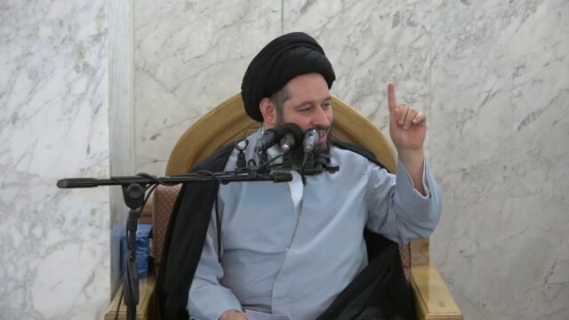 خطبة الجمعة – السيد احمد الشيرازي – إنها لإحدى الكبر