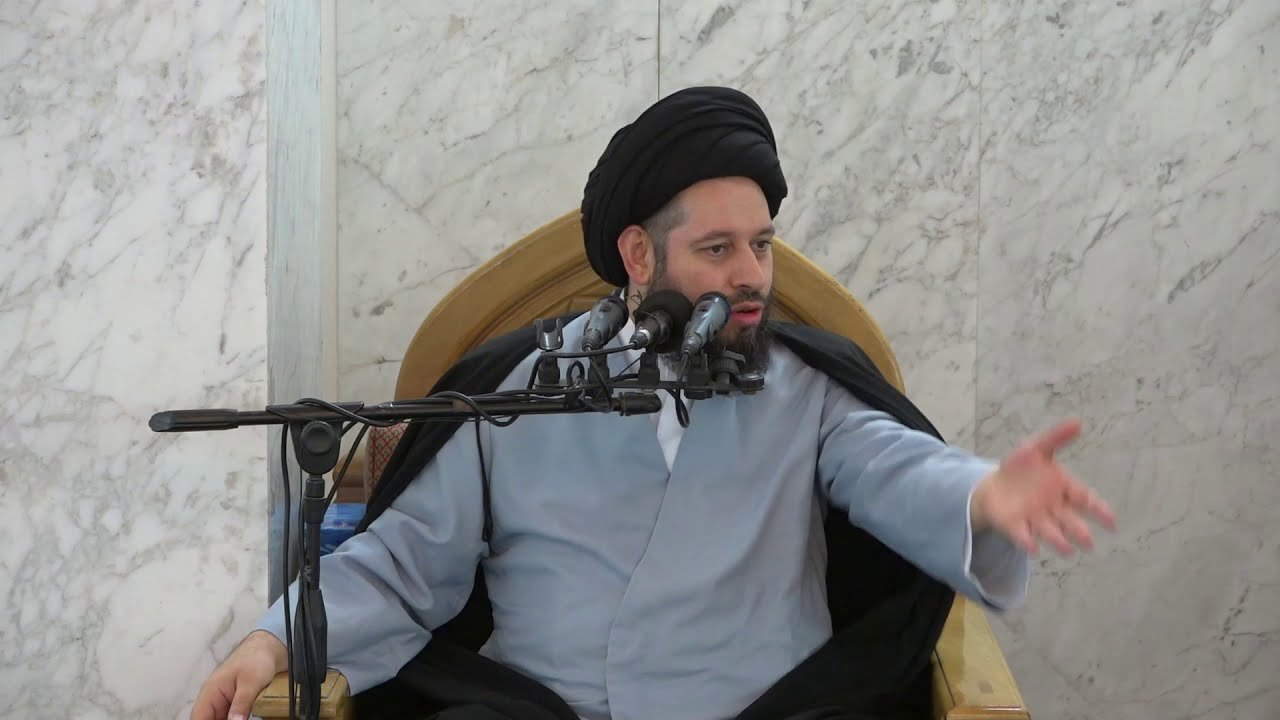 خطبة الجمعة – السيد احمد الشيرازي -نزول الملائكة في مولد المعصوم