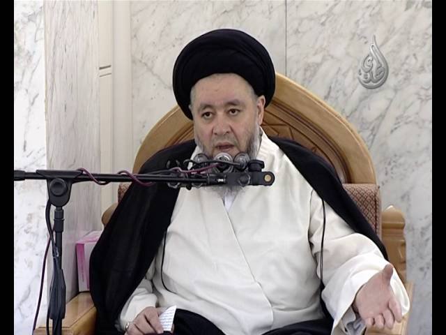 خطبة الجمعة – سيد حسين الشيرازي – اليوم أكملت لكم دينكم