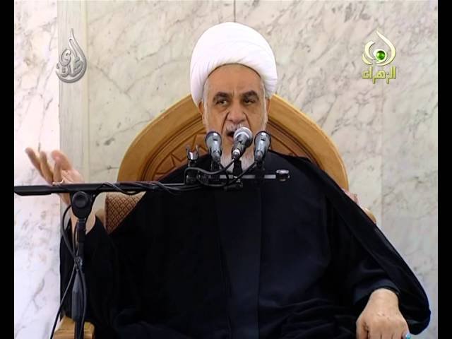 خطبة الجمعة – شيخ مرتضى الشاهرودي – 12- 12- 2014