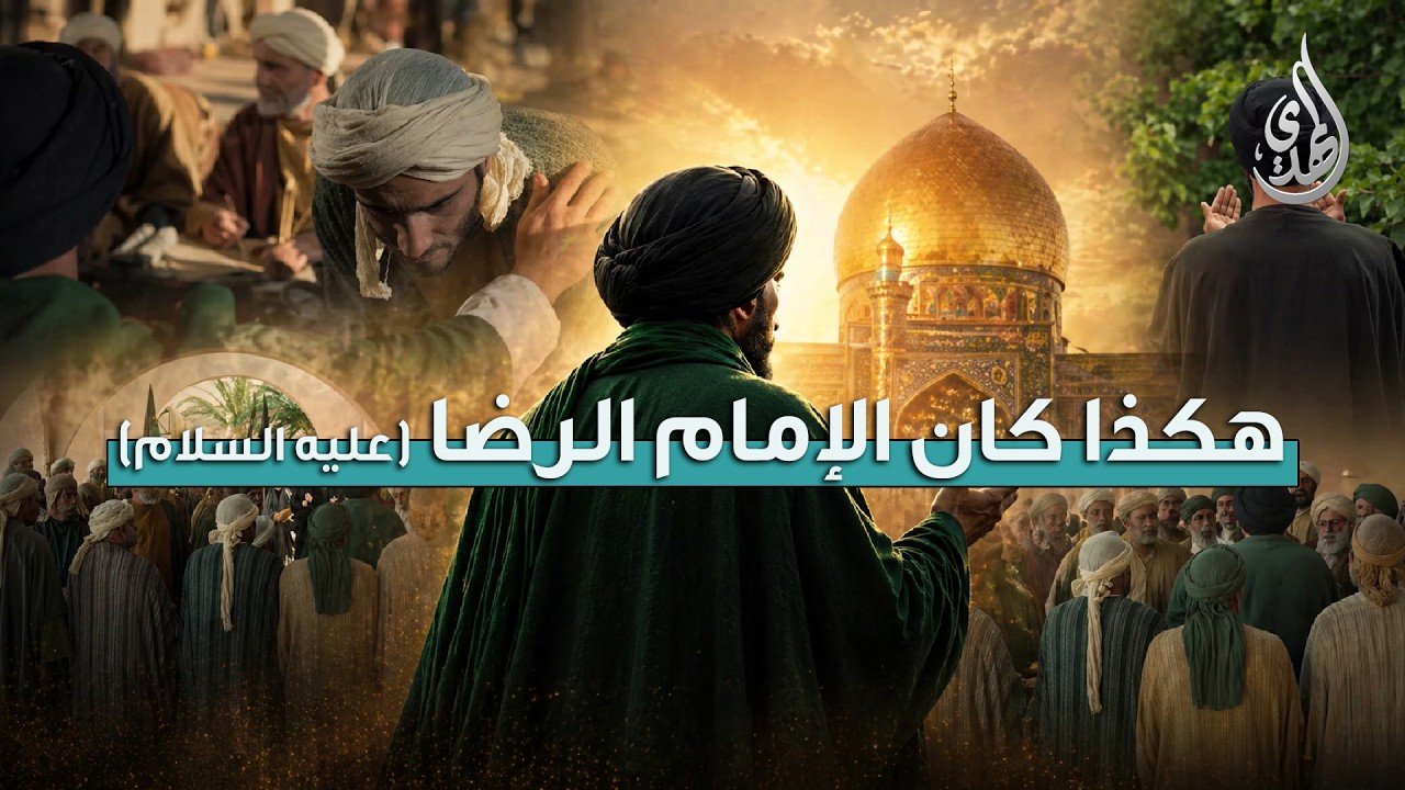 شاهد كيف وصفوا أخلاق الإمام الرضا (عليه السلام)