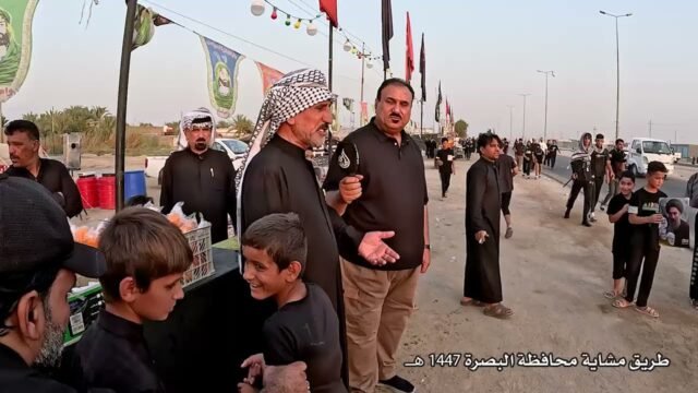 نحو الحسين (عليه السلام) | طريق مشاية البصرة | صفر 1447 هـ