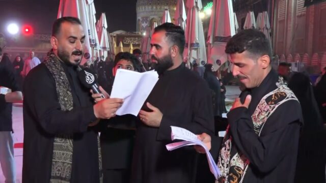 عزاءالعسكريين | الحلقة الاولى | رياض محمد