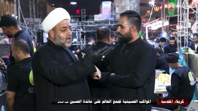 كربلاء المقدسة | تغطية المواكب الحسينية في شارع قبلة الامام العباس (عليه السلام) | 13 صفر 1448 هـ