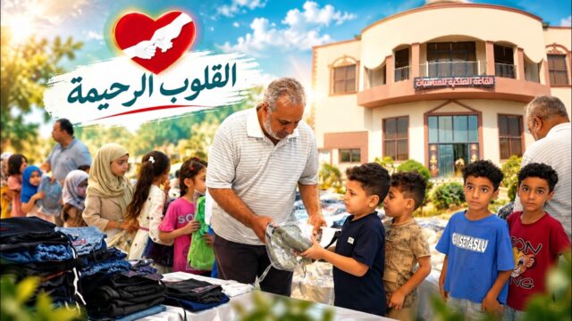 القلوب الرحيمة | الحلقة 585 | توزيع الكسوة المدرسية للأيتام والمحتاجين