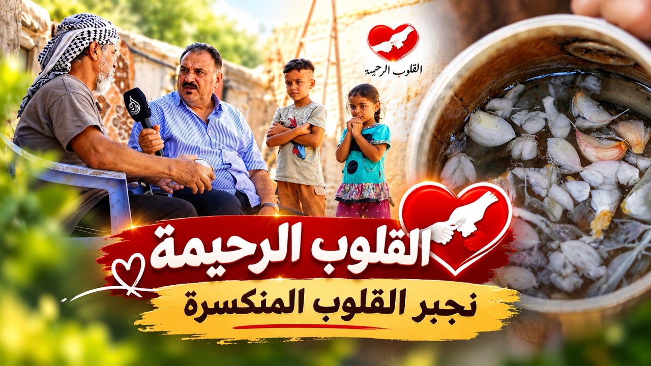 القلوب الرحيمة | الحلقة 587 | مساعدة عائلة ابو عبد الله